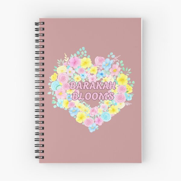 Item preview, Barakah Blooms – Pastel Floral Heart with Islamic Inspiration designed and sold by D-Islamic.