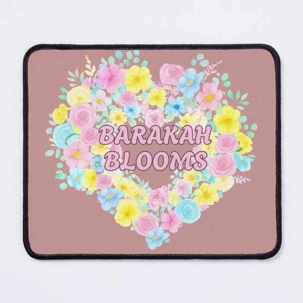 Item preview, Barakah Blooms – Pastel Floral Heart with Islamic Inspiration designed and sold by D-Islamic.