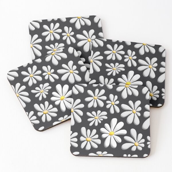 Item preview, Floral Daisy Abstract Pattern designed and sold by IrynaAlex.