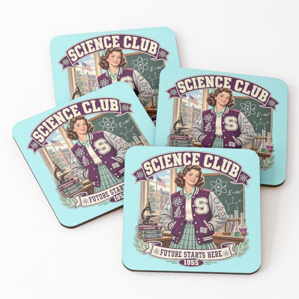 Item preview, Vintage 1955 Science Club School Spirit designed and sold by Normandy Road Heritage™ - Vintage Garage Art.