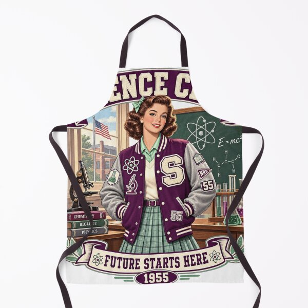 Item preview, Vintage 1955 Science Club School Spirit designed and sold by Normandy Road Heritage™ - Vintage Garage Art.