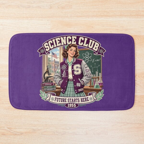 Item preview, Vintage 1955 Science Club School Spirit designed and sold by Normandy Road Heritage™ - Vintage Garage Art.