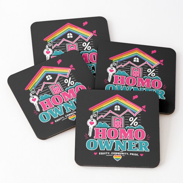 Item preview, LGBTQ Homeowner Equity Community Pride Real Estate designed and sold by BearLoveDesign.