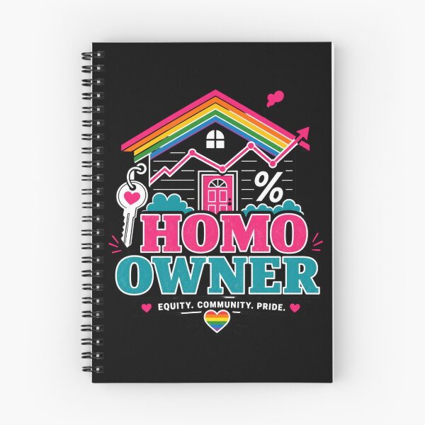 Item preview, LGBTQ Homeowner Equity Community Pride Real Estate designed and sold by BearLoveDesign.