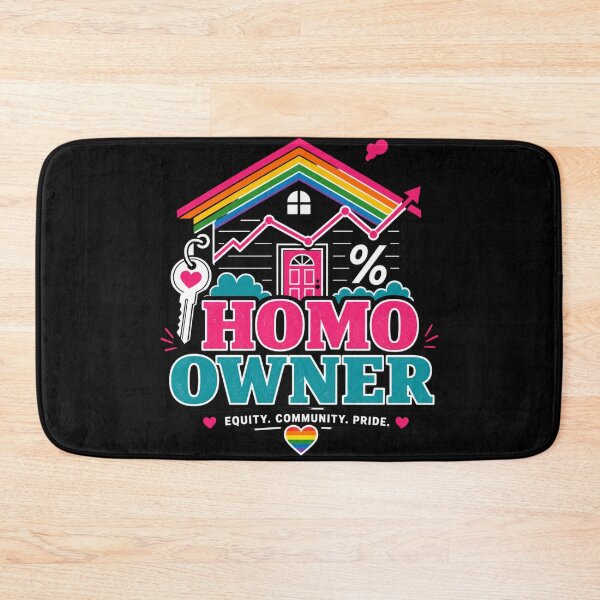 Item preview, LGBTQ Homeowner Equity Community Pride Real Estate designed and sold by BearLoveDesign.