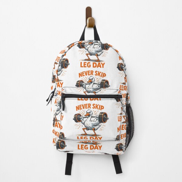 Item preview, Never Skip Leg Day – Funny Gym Goose designed and sold by Pineapple-Tree.