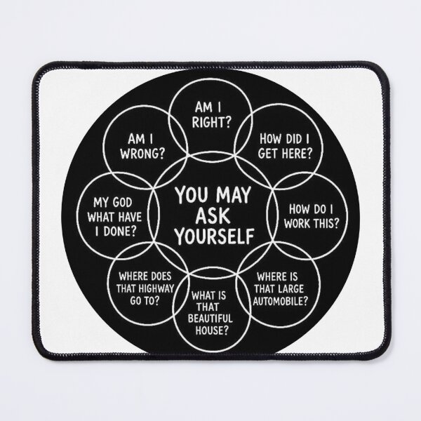 Item preview, You May Ask Yourself - Talking Heads designed and sold by joshpincus.