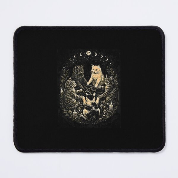 Item preview, Vintage Retro Funny Cat Ritual Support Your Local Coven designed and sold by Rahamkshop.