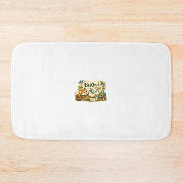 Item preview, Be Kind to Nature Cute Woodland Fox Sticker designed and sold by MohamedAbozaid1.
