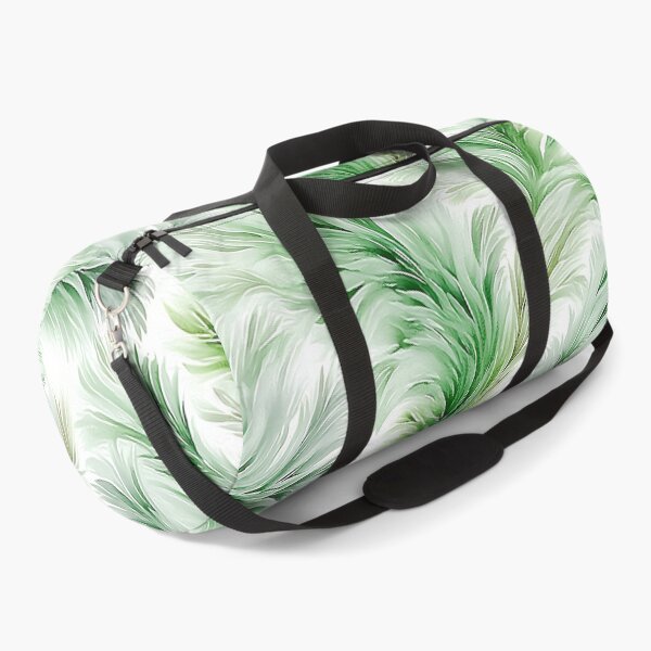 Item preview, Sage Green Watercolor Feathery Leaves Abstract Pattern designed and sold by Nine Lives Studio.