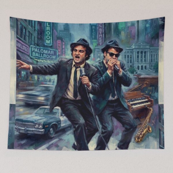 Item preview, The Blues Brothers Fine Art Tribute designed and sold by Art's Diner.