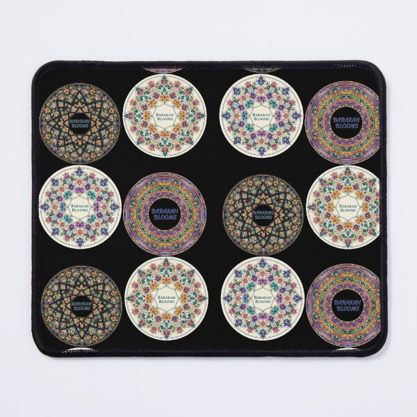 Item preview, Barakah Blooms Sticker Set – Floral Islamic Mandala Bundle designed and sold by D-Islamic.