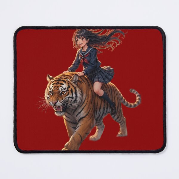 Item preview, Unstoppable Companion: Schoolgirl & Tiger designed and sold by BLUESKY11a.