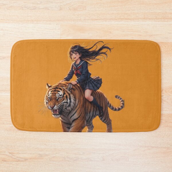 Item preview, Unstoppable Companion: Schoolgirl & Tiger designed and sold by BLUESKY11a.