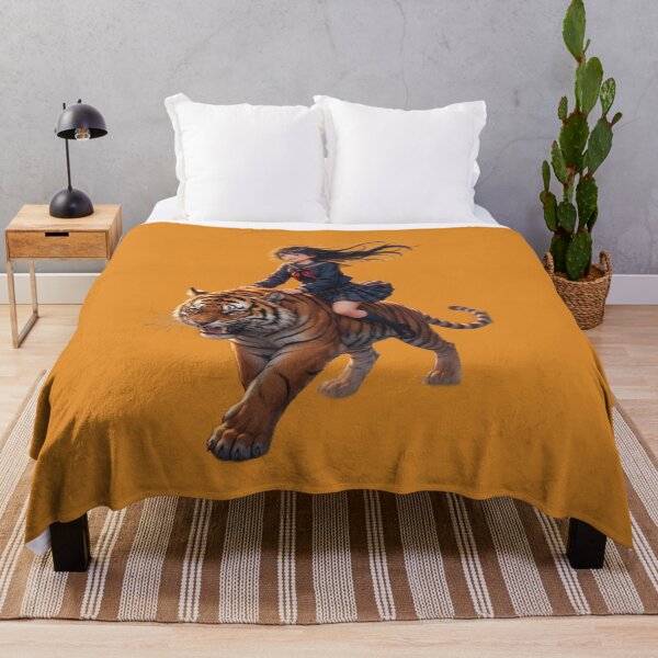 Item preview, Unstoppable Companion: Schoolgirl & Tiger designed and sold by BLUESKY11a.