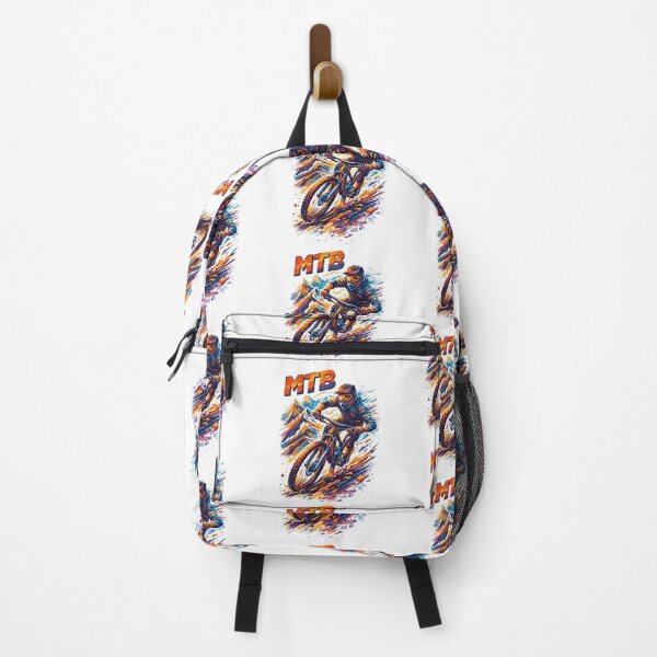 Item preview, MTB Downhill Mountain biker Abstract saying designed and sold by Pineapple-Tree.