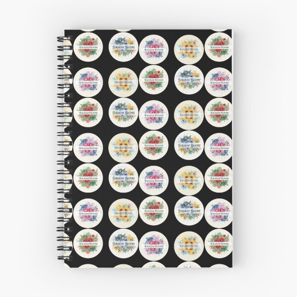 Item preview, Barakah Blooms Floral Sticker Set – Watercolor Flower Bundle designed and sold by D-Islamic.