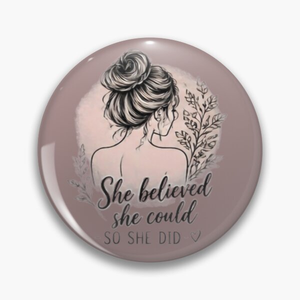 Item preview, She Believed She Could So She Did designed and sold by FABIOLA1970.
