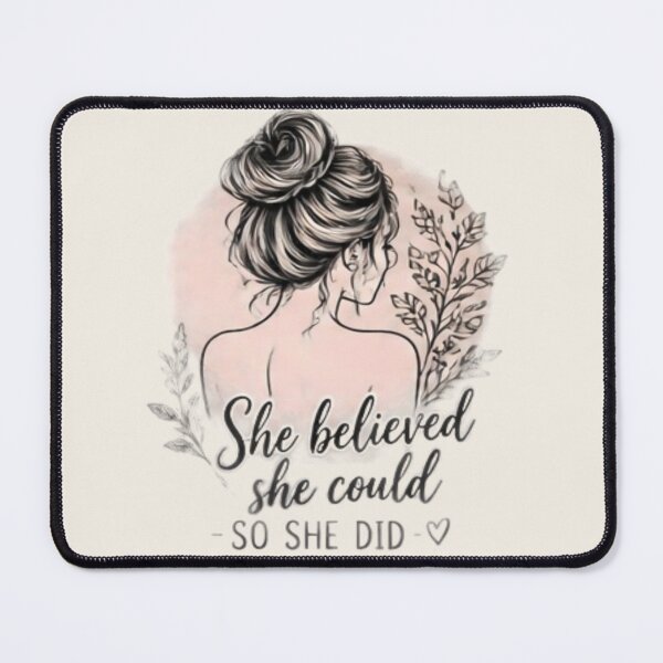Item preview, She Believed She Could So She Did designed and sold by FABIOLA1970.