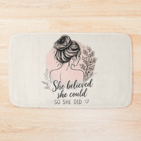 Item preview, She Believed She Could So She Did designed and sold by FABIOLA1970.