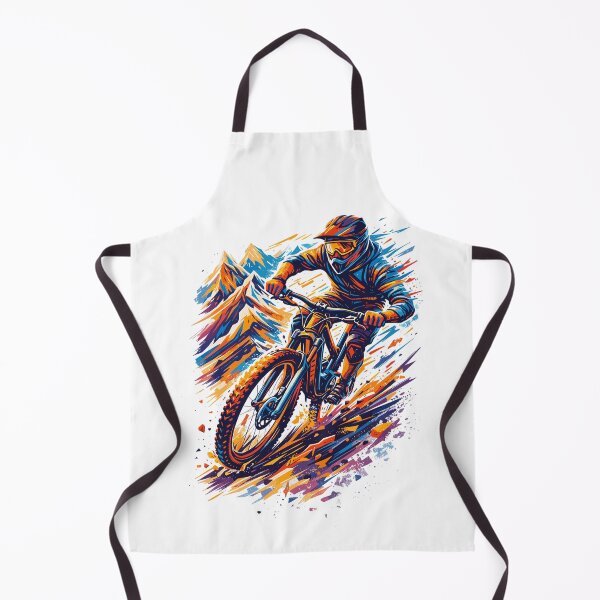 Item preview, Cool MTB downhill biker – abstract & fast designed and sold by Pineapple-Tree.