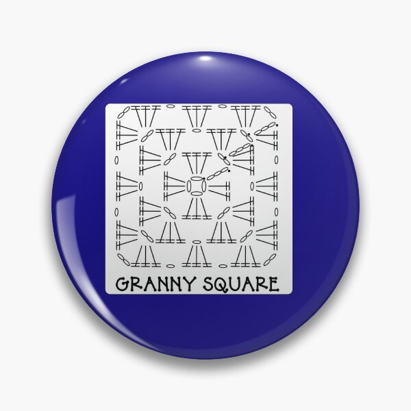 Item preview, Granny Square Crochet Symbols Chart / Crocheting Hieroglyphics designed and sold by MMc Buck.