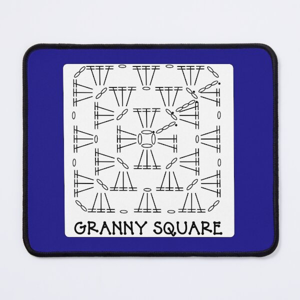 Item preview, Granny Square Crochet Symbols Chart / Crocheting Hieroglyphics designed and sold by MMc Buck.