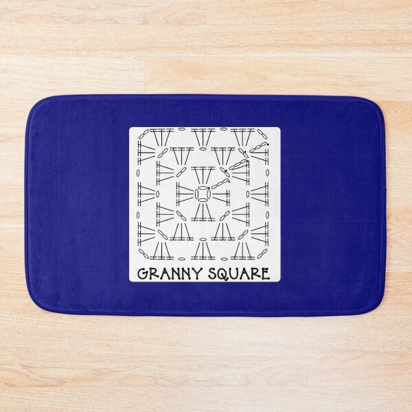 Item preview, Granny Square Crochet Symbols Chart / Crocheting Hieroglyphics designed and sold by MMc Buck.