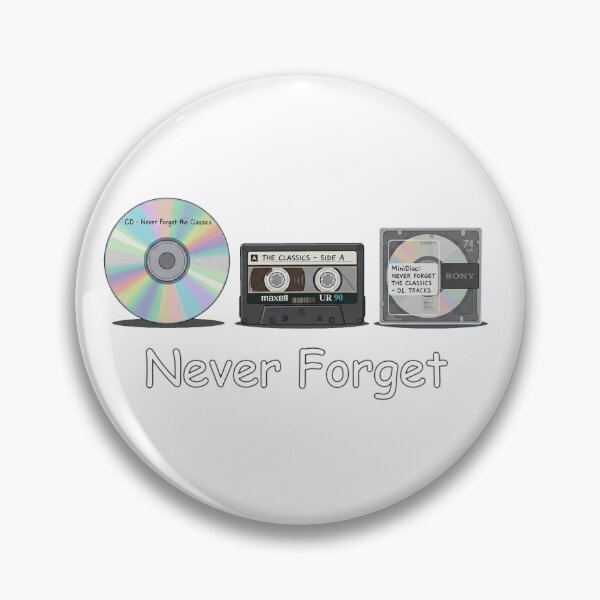 Item preview, Never Forget Physical Media designed and sold by PlanetVintage.