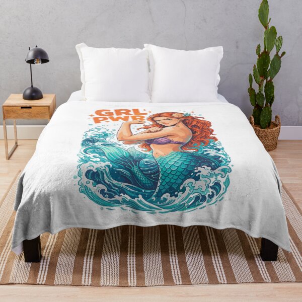 Item preview, GRL PWR Mermaid: Strong mermaid with muscles designed and sold by Pineapple-Tree.