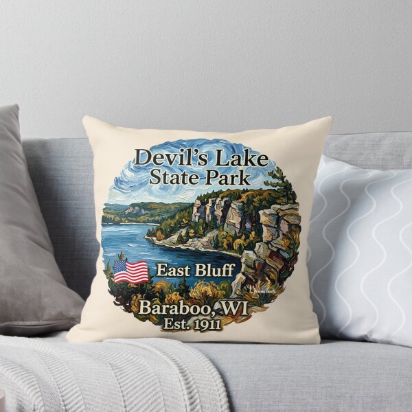 Item preview, Devil's Lake State Park Art designed and sold by EvergreenPark - Tee Studio.