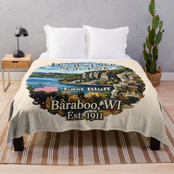 Item preview, Devil's Lake State Park Art designed and sold by EvergreenPark - Tee Studio.