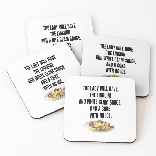 Item preview, The Lady Will Have The Linguini And White Clam Sauce designed and sold by joshpincus.