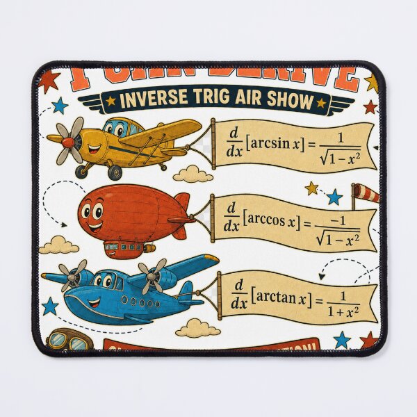 Item preview, I can Derive Inverse Trig Rules designed and sold by ForestaMath.