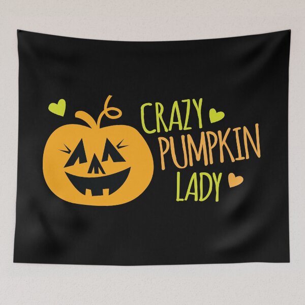 Item preview, Crazy Pumpkin Lady designed and sold by jazzydevil.
