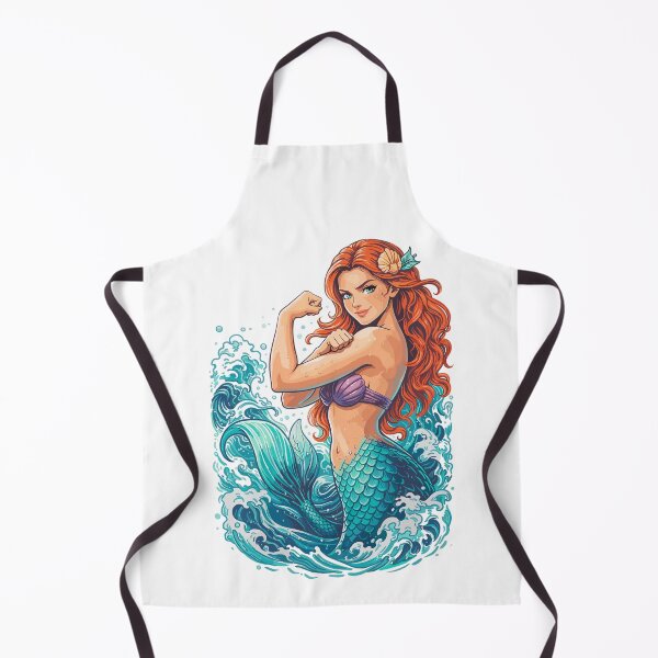 Item preview, Strong mermaid: Mermaid tenses muscles designed and sold by Pineapple-Tree.
