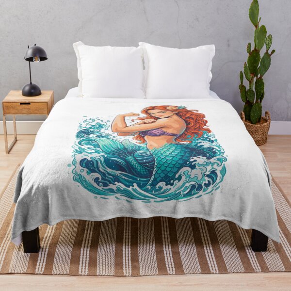 Item preview, Strong mermaid: Mermaid tenses muscles designed and sold by Pineapple-Tree.