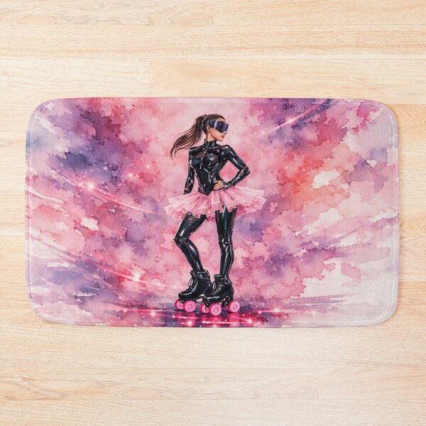 Item preview, Neon Rollerskater designed and sold by PurrfectWhisper.