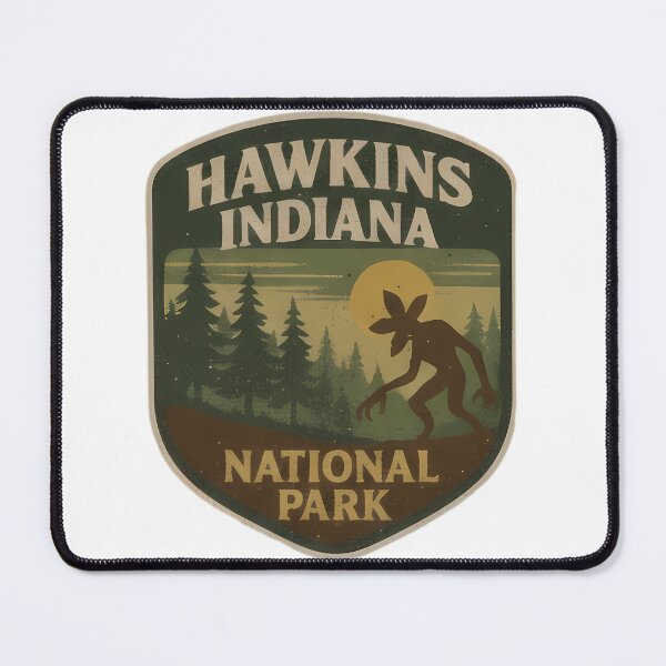 Item preview, Hawkins Indiana National Park M – Vintage Nature Illustration For Redbubble | Perfect Gift For You And Friends designed and sold by camerynreaves.