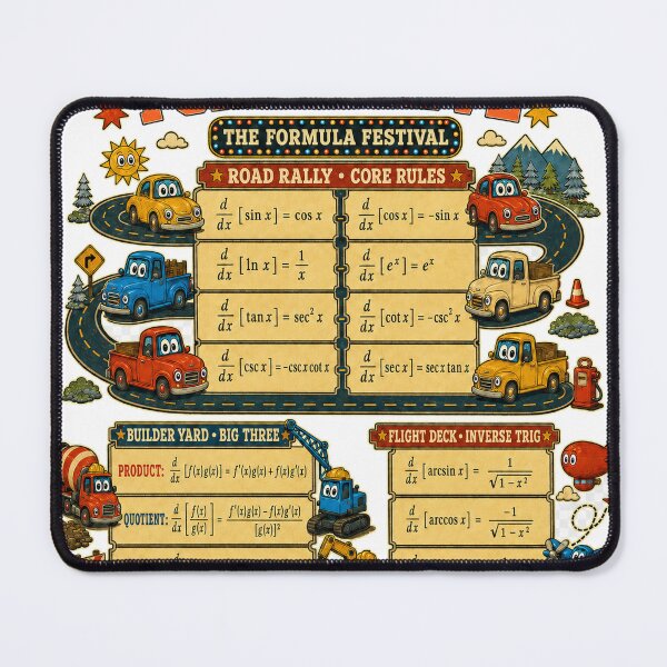 Item preview, I can Derive Formula Festival  designed and sold by ForestaMath.