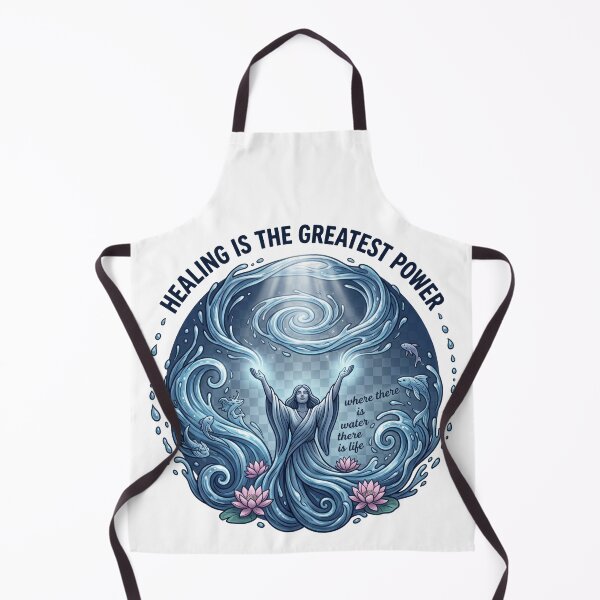 Item preview, Water Healer Spirit Moonlight Eastern Spiritual Fantasy designed and sold by LunaMarkos.