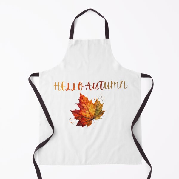 Item preview, HELLO AUTUMN WITH AUTUMN LEAF GRAPHICS FOR FALL SEASON. designed and sold by ZANU creativity.