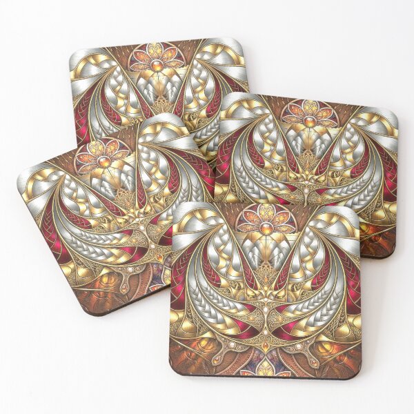 Item preview, Luxury Celtic Elven Jeweled Leather Armor Mandala designed and sold by Frackxion.