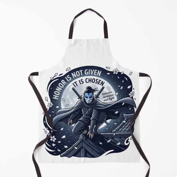 Item preview, Blue Masked Night Warrior Honor Eastern Fantasy Moon designed and sold by LunaMarkos.
