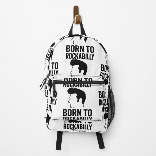 Item preview, Born to Rockabilly – Pompadour Silhouette designed and sold by Pineapple-Tree.
