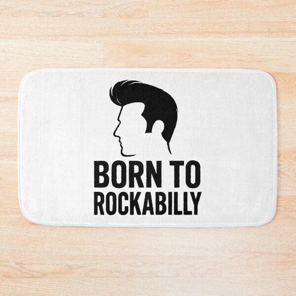 Artikelvorschau, Born to Rockabilly – Pompadour Silhouette entworfen und verkauft von Pineapple-Tree.