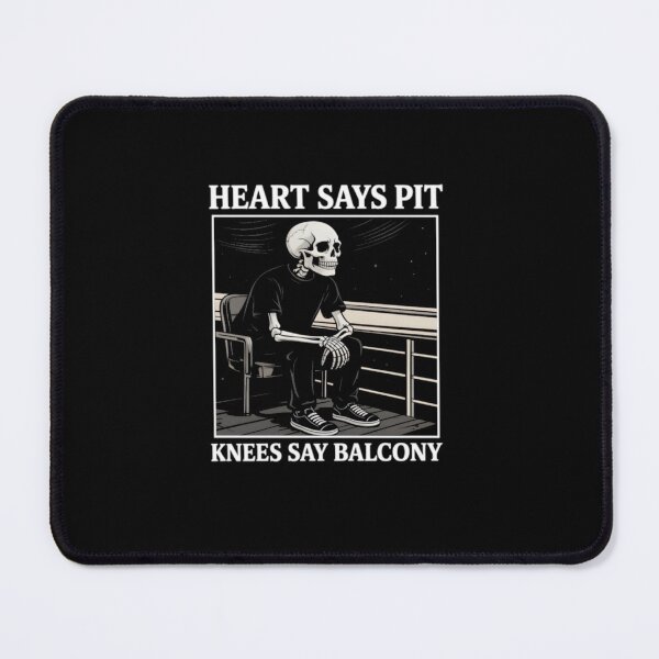 Item preview, Heart Says Pit Knees Say Balcony designed and sold by cortezbarronvv.