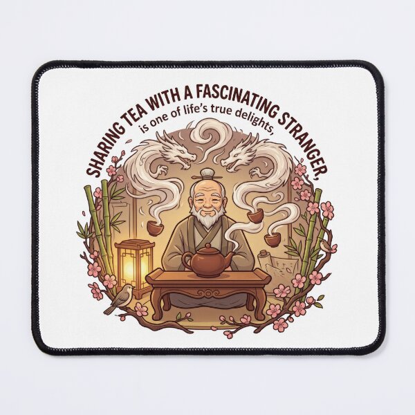Item preview, Tea Master Wisdom Ceremony Eastern Philosophy Humor Zen designed and sold by LunaMarkos.