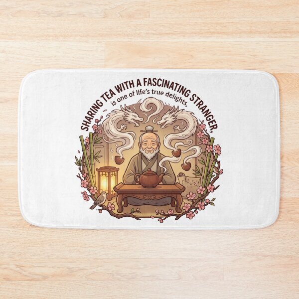 Item preview, Tea Master Wisdom Ceremony Eastern Philosophy Humor Zen designed and sold by LunaMarkos.