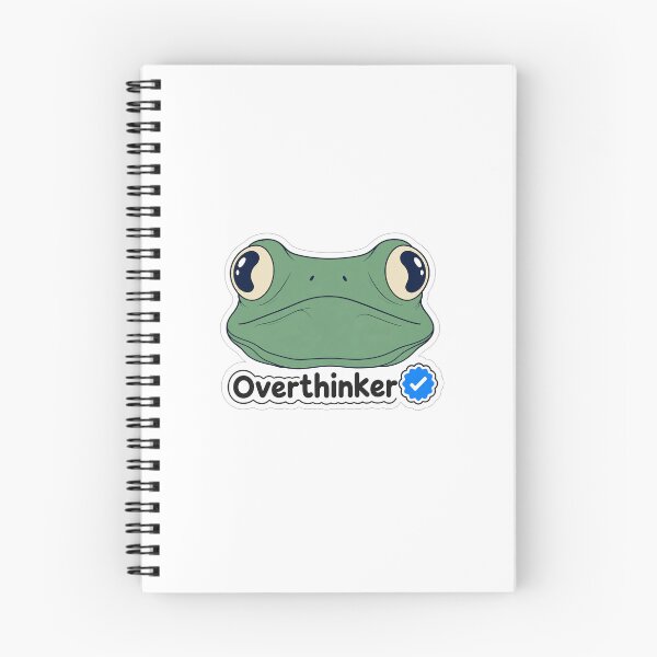 Item preview, Overthinking Frog Verified designed and sold by EgoSovereign.